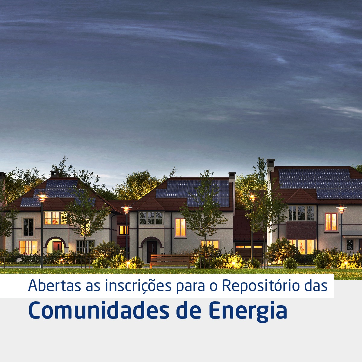 Abertas as inscrições para o Repositório das Comunidades de Energia