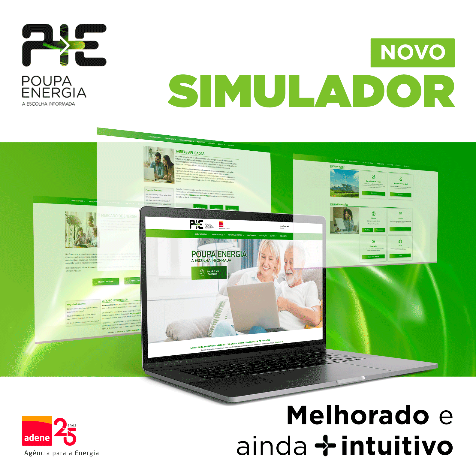 Portal Poupa Energia tem novo simulador em site renovado