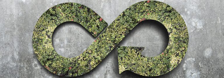 simbolo infinito para representar a circularidade